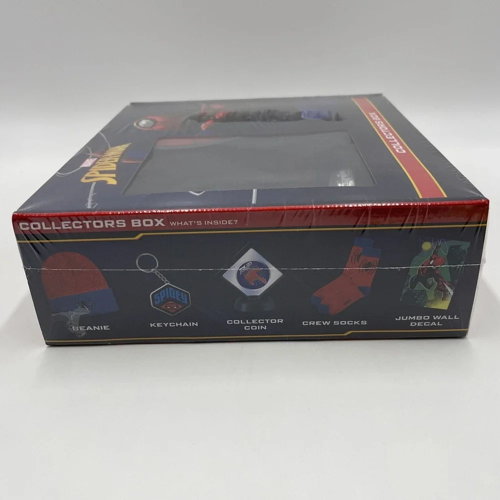 Marvel Spider-Man Collectors Box By Culture Fly Factory Sealed‎ 5 Gifts Inside